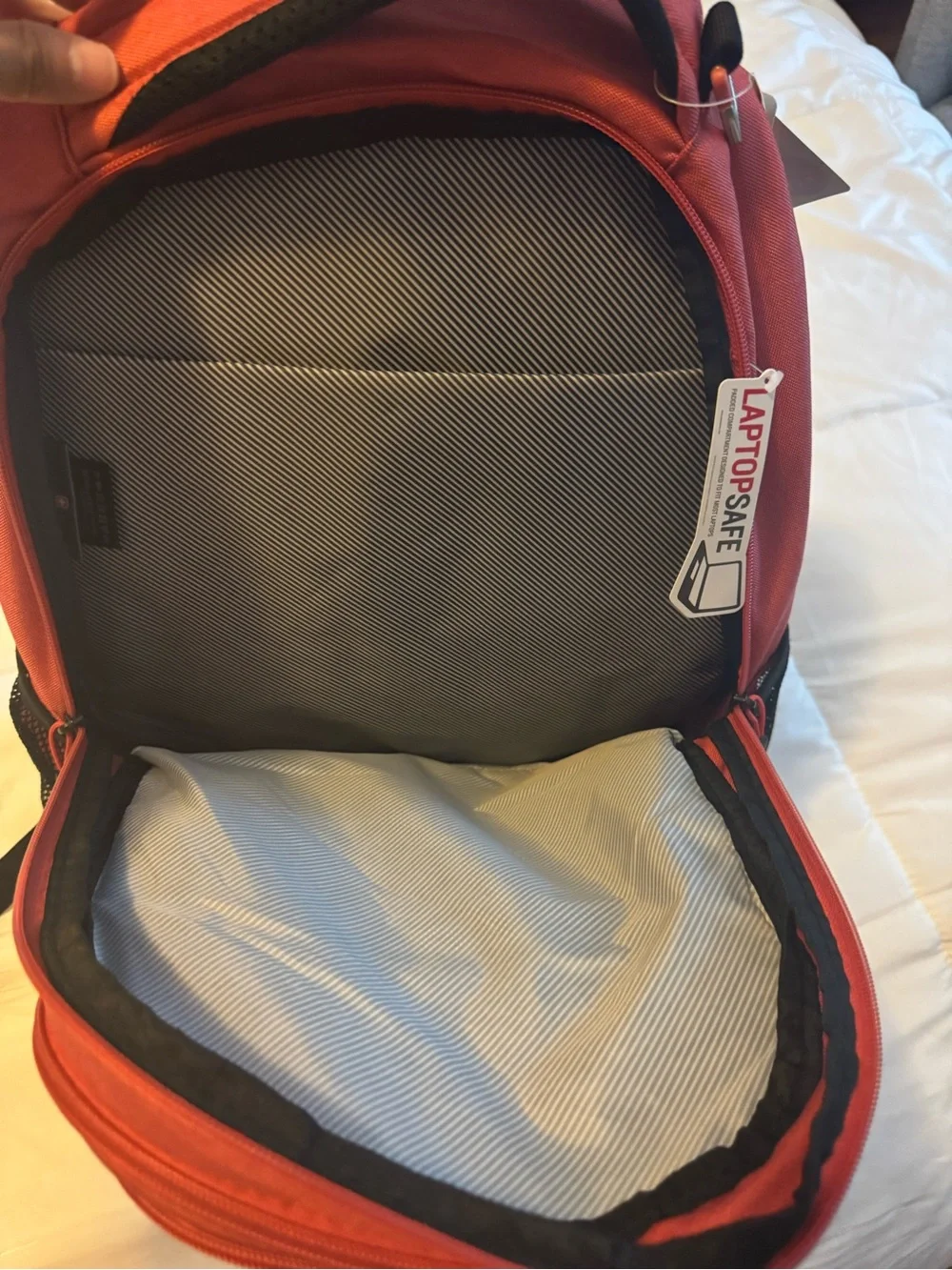 Brand New Swissgear Red Orange Men's Backpack - Swissgear
